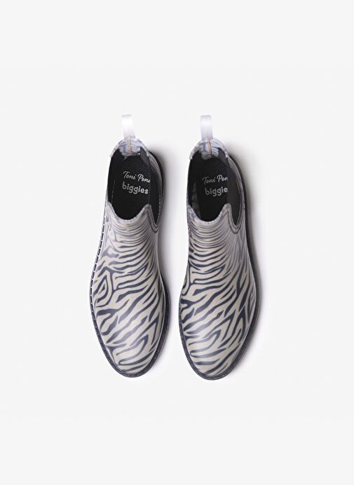 Kadın Bot (Yağmur ) Calvi Toni Pons Ankle Boot Water Zebra - Görsel 4