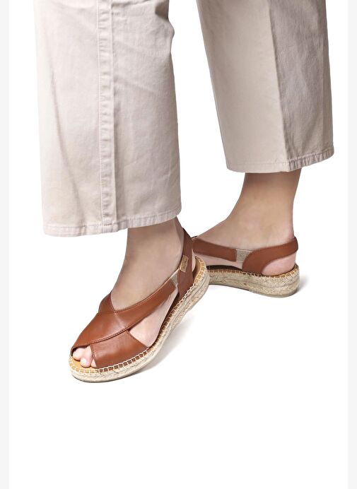 Kadın Sandalet Elda-P Toni Pons Nougat - Görsel 5