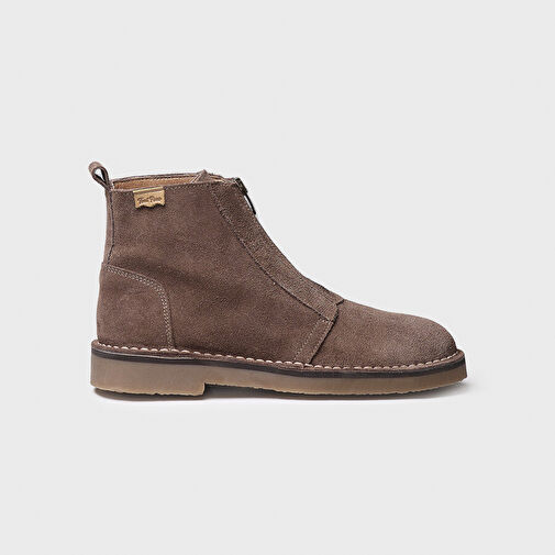 KADIN Bot INDIA-SY Toni Pons Ankle boot in Suede in Taupe - Görsel 2