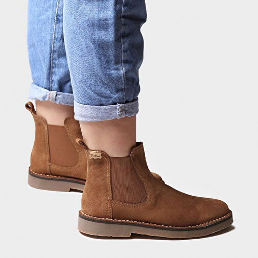 KADIN Bot ISA-SY Toni Pons Ankle boot in Suede in Tobacco (Torrat) - Görsel 5