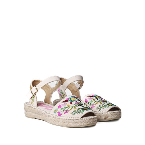 Toni Pons Bej Kadın Sandalet 1TONW2024118 - Görsel 3