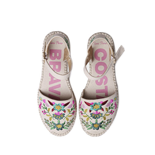 Toni Pons Bej Kadın Sandalet 1TONW2024118 - Görsel 4