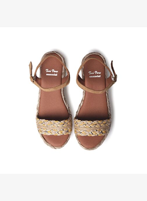 Kadın Sandalet Rosalia Toni Pons Natural - Görsel 4