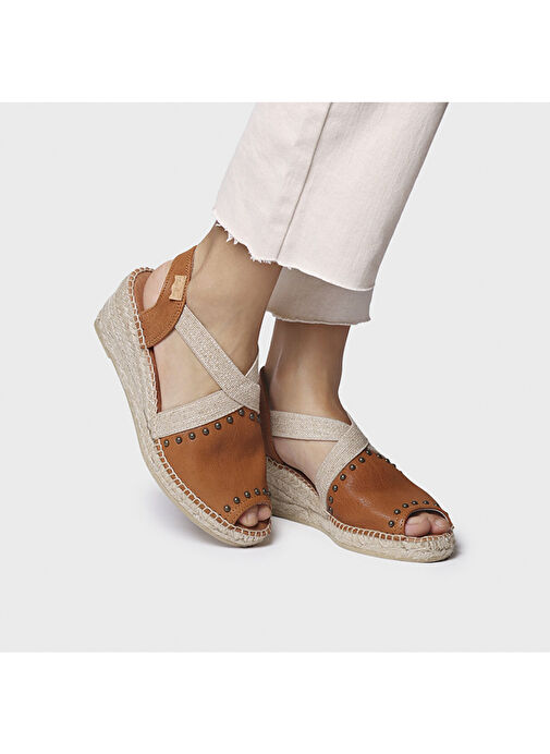 Kadın Sandalet Madrid Toni Pons Tan - Görsel 5