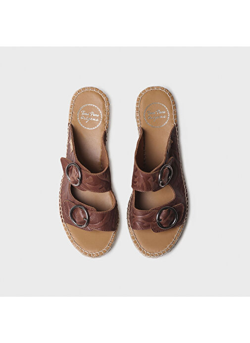 Kadın Sandalet Idoia Toni Pons Tan - Görsel 4