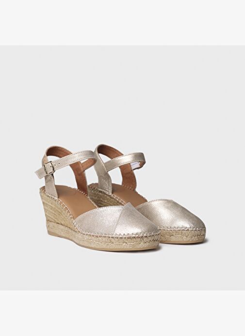 Kadın Sandalet Bianca-AS Toni Pons Champagne - Görsel 3