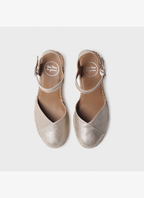 Kadın Sandalet Bianca-AS Toni Pons Champagne - Görsel 4