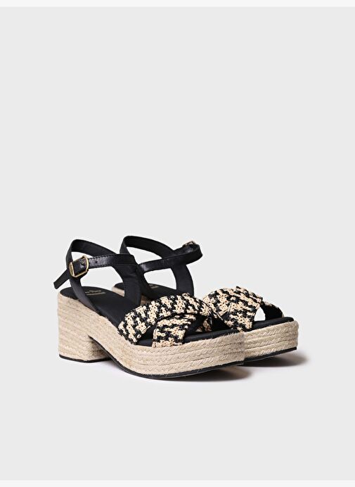 Kadın Sandalet Atenes Toni Pons Black - Görsel 3