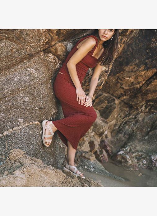 Kadın Sandalet Eider-RS Toni Pons Terracottan - Görsel 6