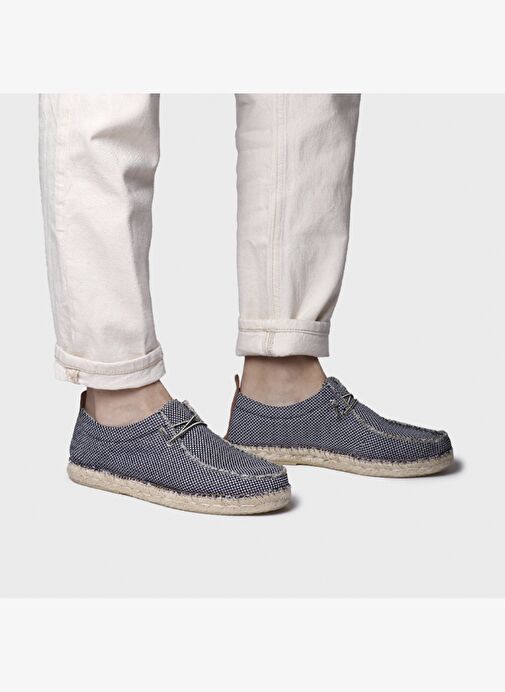 Erkek Espadril / Keten Oscar Toni Pons Navy - Görsel 5