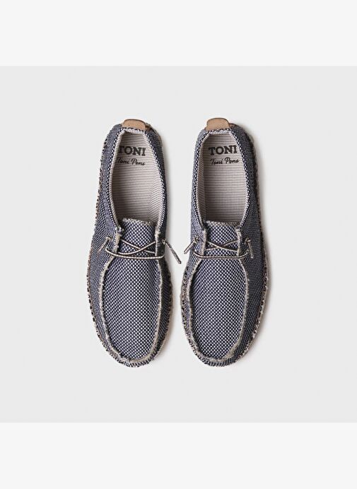 Erkek Espadril / Keten Oscar Toni Pons Navy - Görsel 4