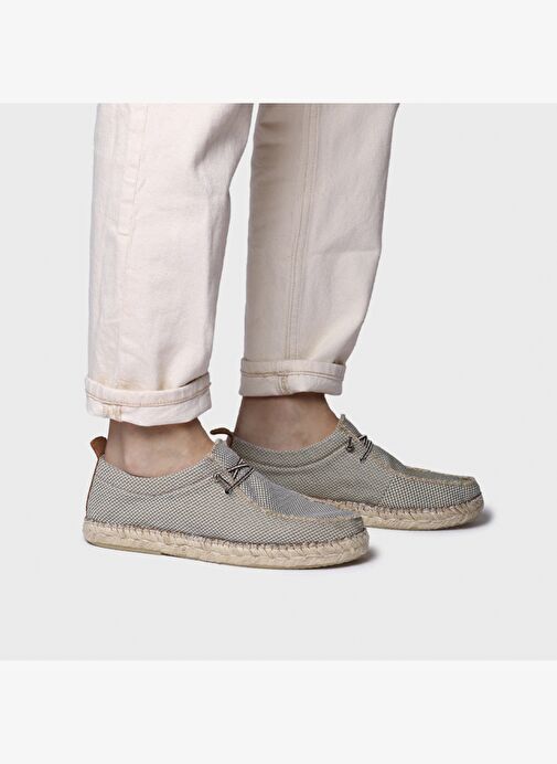Erkek Espadril / Keten Oscar Toni Pons Khaki - Görsel 5