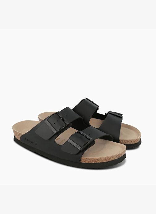 HAWAII GENUINS W Kadın Terlik HAWAII G104363 Genuins Vegan Black - Görsel 3