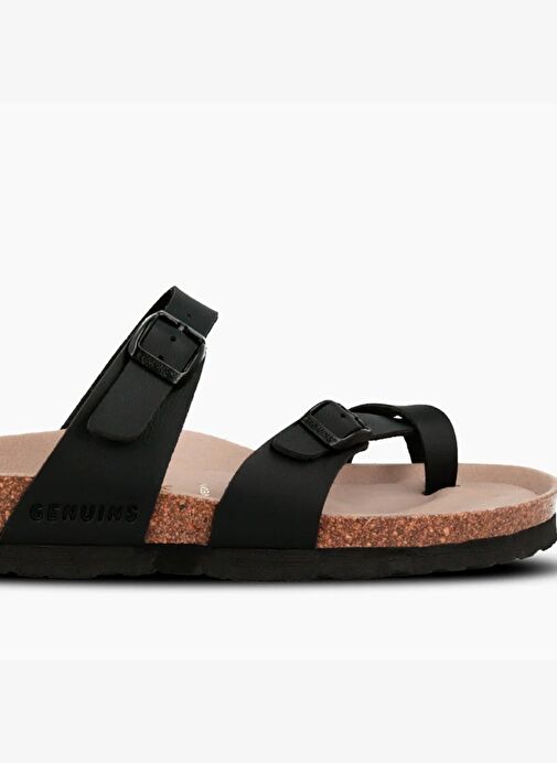 Kadın Terlik DUBLIN G104379 Genuins Vegan Black - Görsel 4