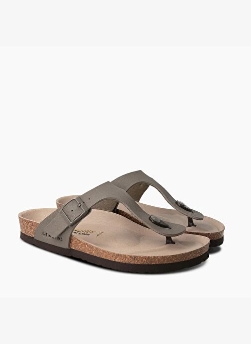 Kadın Terlik ROSAS G104385 Genuins Vegan Stone - Görsel 3