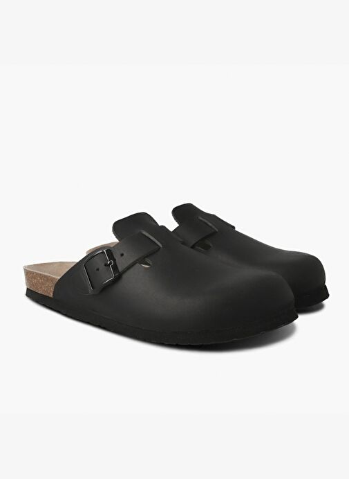 Erkek Terlik RIVA G104397 Genuins Apure Black - Görsel 3