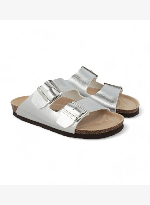 Kadın Terlik HONOLULU G105672 Genuins Shiny Silver - Görsel 3