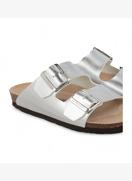 Kadın Terlik HONOLULU G105672 Genuins Shiny Silver - Görsel 4