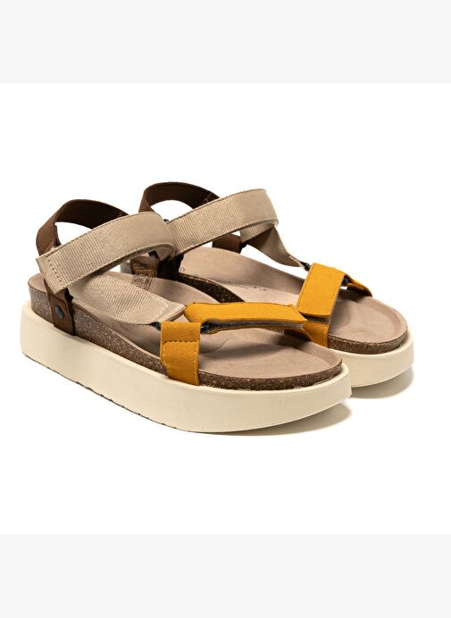 Kadın Terlik RIGONI G105796 Genuins Vegan Sunflower - Görsel 4