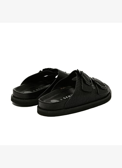 Kadın Terlik GALIA G106283 Genuins Vegan Black - Görsel 6