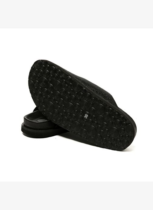 Kadın Terlik GALIA G106283 Genuins Vegan Black - Görsel 7