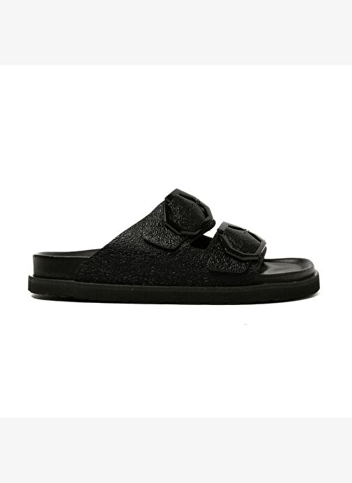 Kadın Terlik GALIA G106283 Genuins Vegan Black - Görsel 2