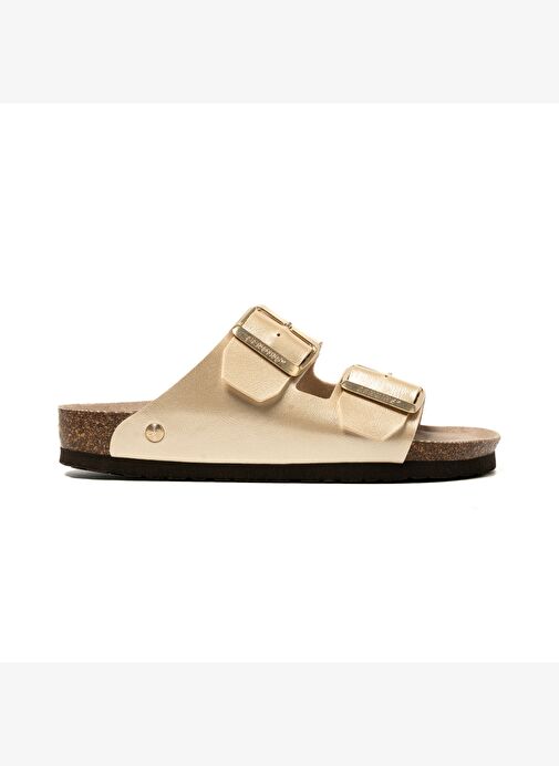 Kadın Terlik HONOLULU G106203 Genuins Shiny Platinium - Görsel 2