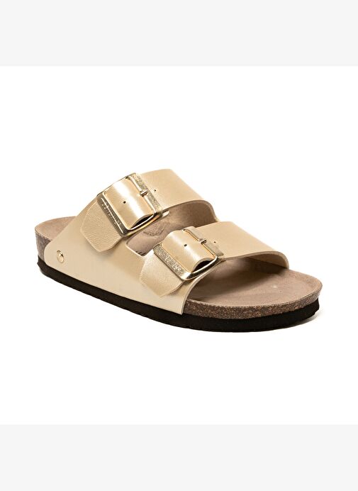 Kadın Terlik HONOLULU G106203 Genuins Shiny Platinium - Görsel 3