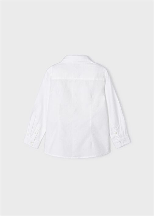Mayoral Erkek Çocuk Papyonlu Uzun Kol Oxford Gömlek - Görsel 4