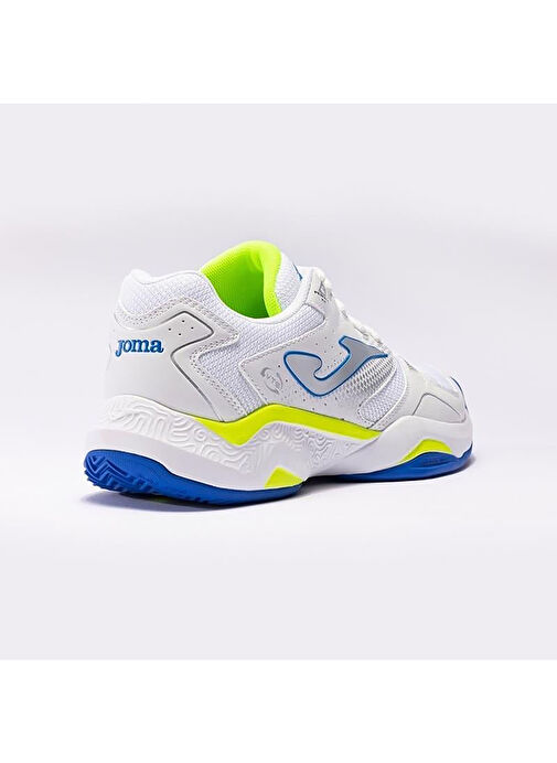 Joma T.Master 1000 2432 Erkek Beyaz Toprak Kort Tenis Ayakkabısı TM100S2432C - Görsel 3