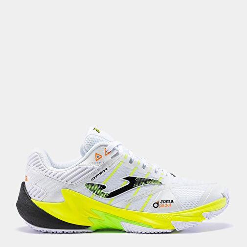 Joma Erkek Tenis Ayakkabı Open Men 2402 Blanco Amarillo Flúor Topes2402Om - Görsel 2