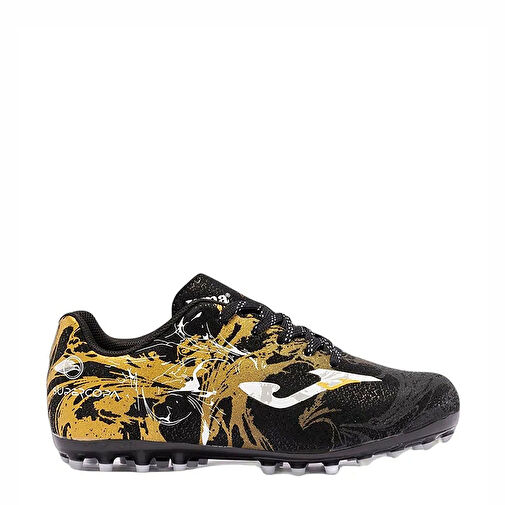 Joma Çocuk Futbol Krampon Super Copa Jr 2401 Negro Oro Artificial Grass Scjs2401Ag - Görsel 2