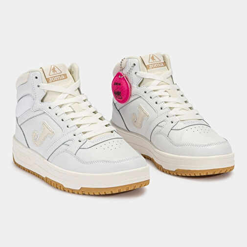 C.PLATEA MID LADY 2425 WHITE BEIGE - Görsel 3