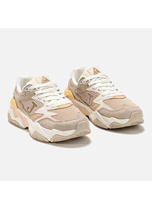 Joma C1400 Lady 2529 Beige Rosa Kadın Günlük Spor Ayakkabı - Görsel 3
