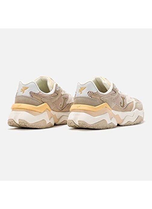 Joma C1400 Lady 2529 Beige Rosa Kadın Günlük Spor Ayakkabı - Görsel 4