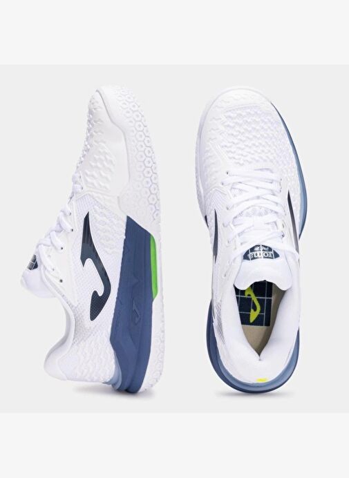 Joma Ace Erkek Beyaz Toprak & Sert Kort Tenis Ayakkabısı TACES2502AC - Görsel 3