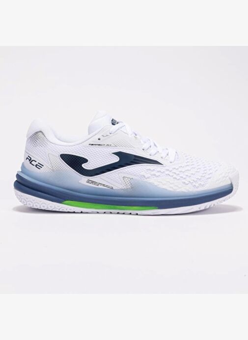 Joma Ace Erkek Beyaz Toprak & Sert Kort Tenis Ayakkabısı TACES2502AC - Görsel 2