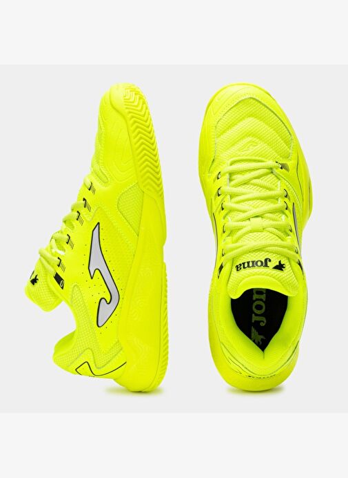 Joma Master Erkek Neon Sarı Toprak Kort Tenis Ayakkabısı TM100S2509C - Görsel 5