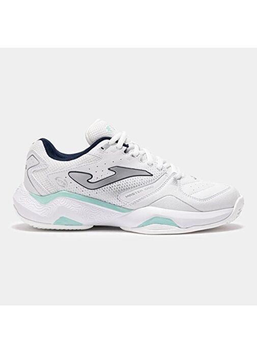 Joma Master 1000 2542 Beyaz Kadın Toprak Kort Tenis Ayakkabısı TM10LS2542C - Görsel 2