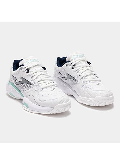 Joma Master 1000 2542 Beyaz Kadın Toprak Kort Tenis Ayakkabısı TM10LS2542C - Görsel 6