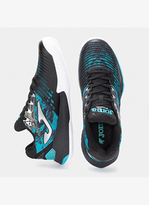 Joma Point Erkek Siyah Toprak Kort Tenis Ayakkabısı TPOIS2531C - Görsel 6
