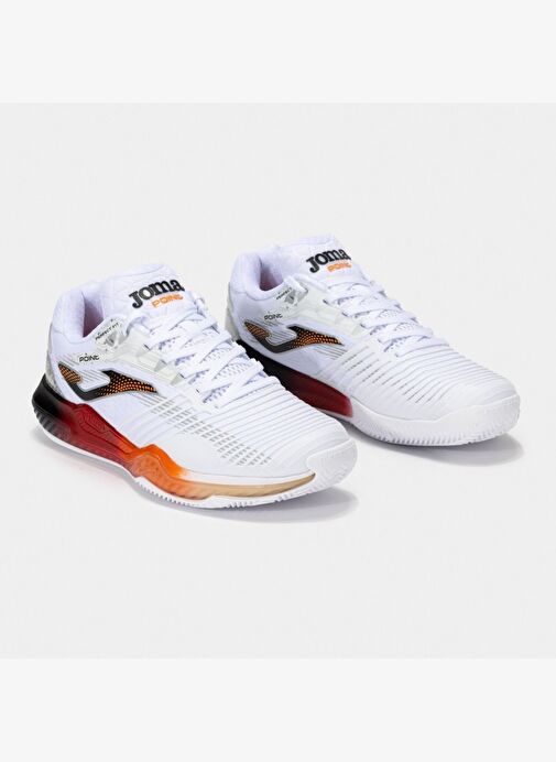 Joma Point Erkek Beyaz Toprak Kort Tenis Ayakkabısı TPOIS2532C - Görsel 3