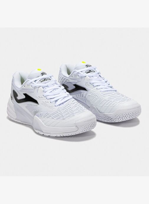 Joma Roland Erkek Beyaz Toprak & Sert Kort Tenis Ayakkabısı TROLS2502AC - Görsel 3