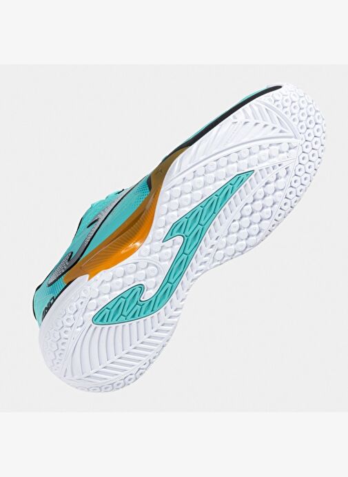 Joma Roland Erkek Turkuaz Toprak & Sert Tenis Ayakkabısı TROLS2527AC - Görsel 6