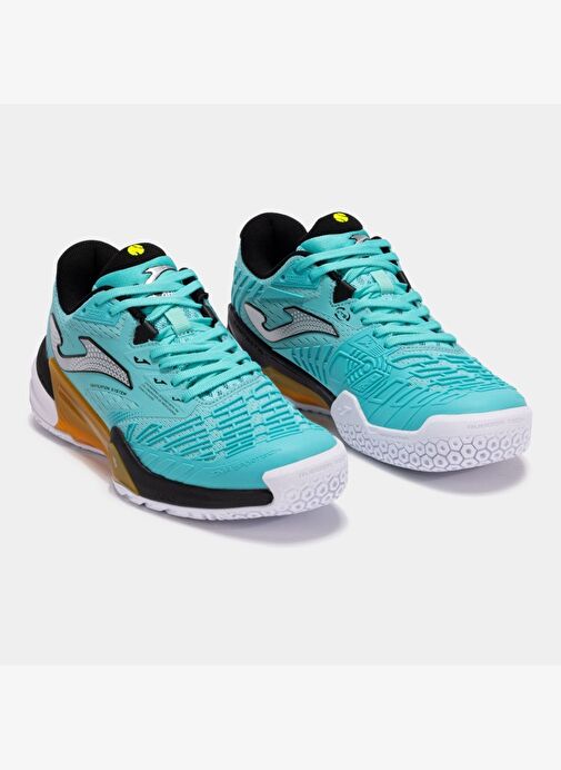 Joma Roland Erkek Turkuaz Toprak Kort Tenis Ayakkabısı TROLS2527C - Görsel 5
