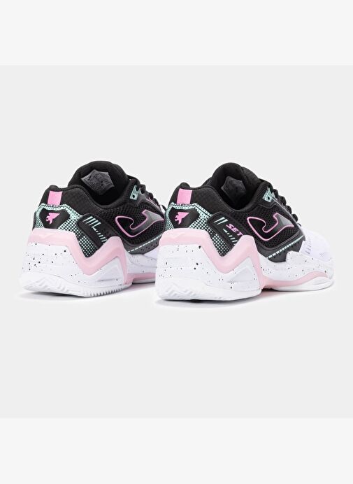 Joma Set Kadın Siyah Beyaz Toprak Kort Kadın Tenis Ayakkabısı TSELS2501C - Görsel 4