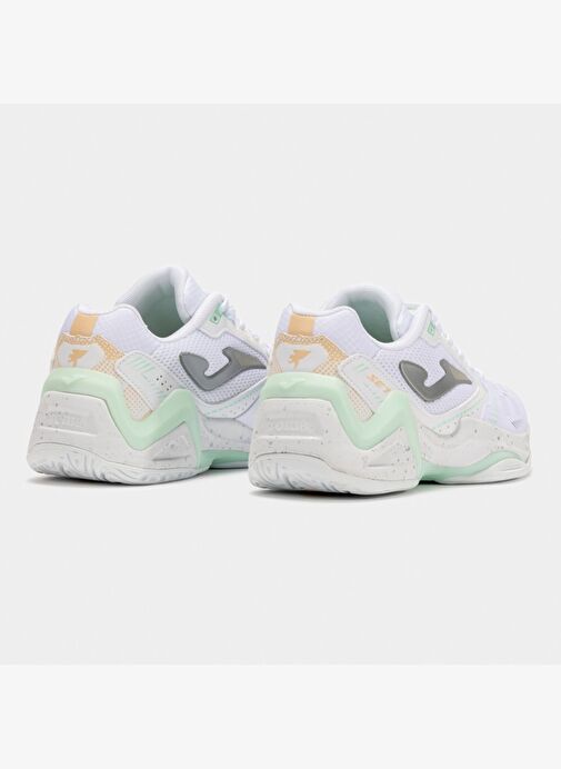 Joma Set Kadın Beyaz Toprak & Sert Kort Tenis Ayakkabısı TSELS2502AC - Görsel 4