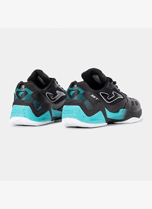 Joma Set Erkek Siyah Toprak Kort Tenis Ayakkabısı TSETS2501C - Görsel 6
