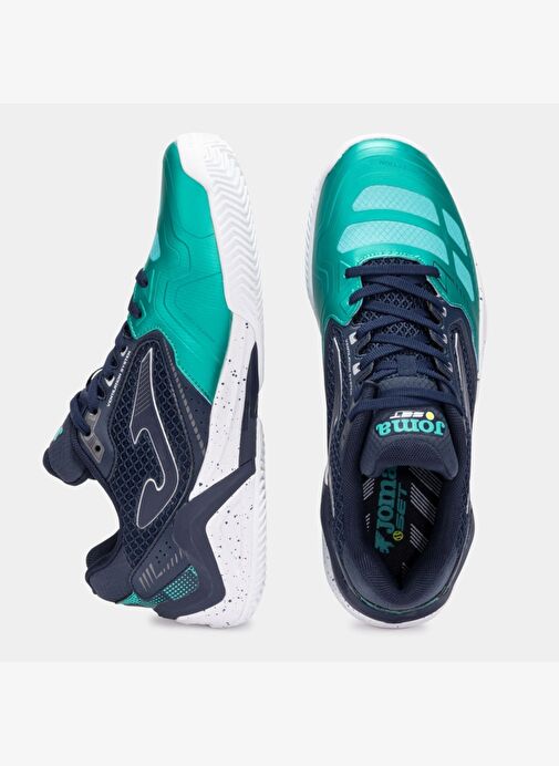 Joma Set Erkek Siyah Toprak Kort Tenis Ayakkabısı TSETS2543C - Görsel 5