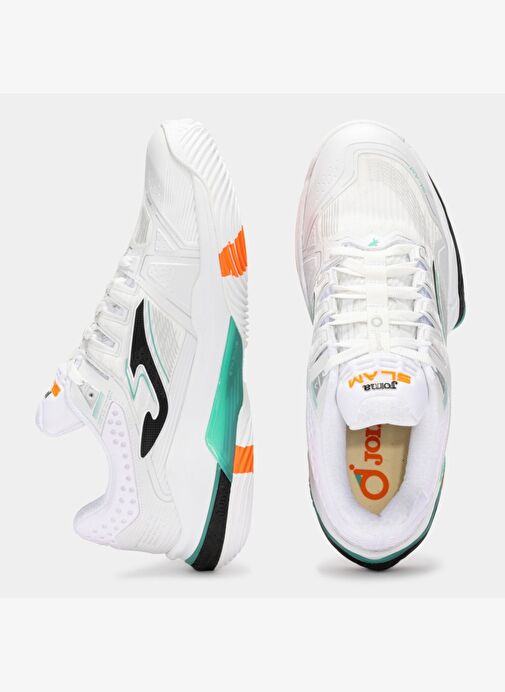 Joma Slam Beyaz Erkek Padel Tenis Ayakkabısı TSLAMS2502OM - Görsel 5
